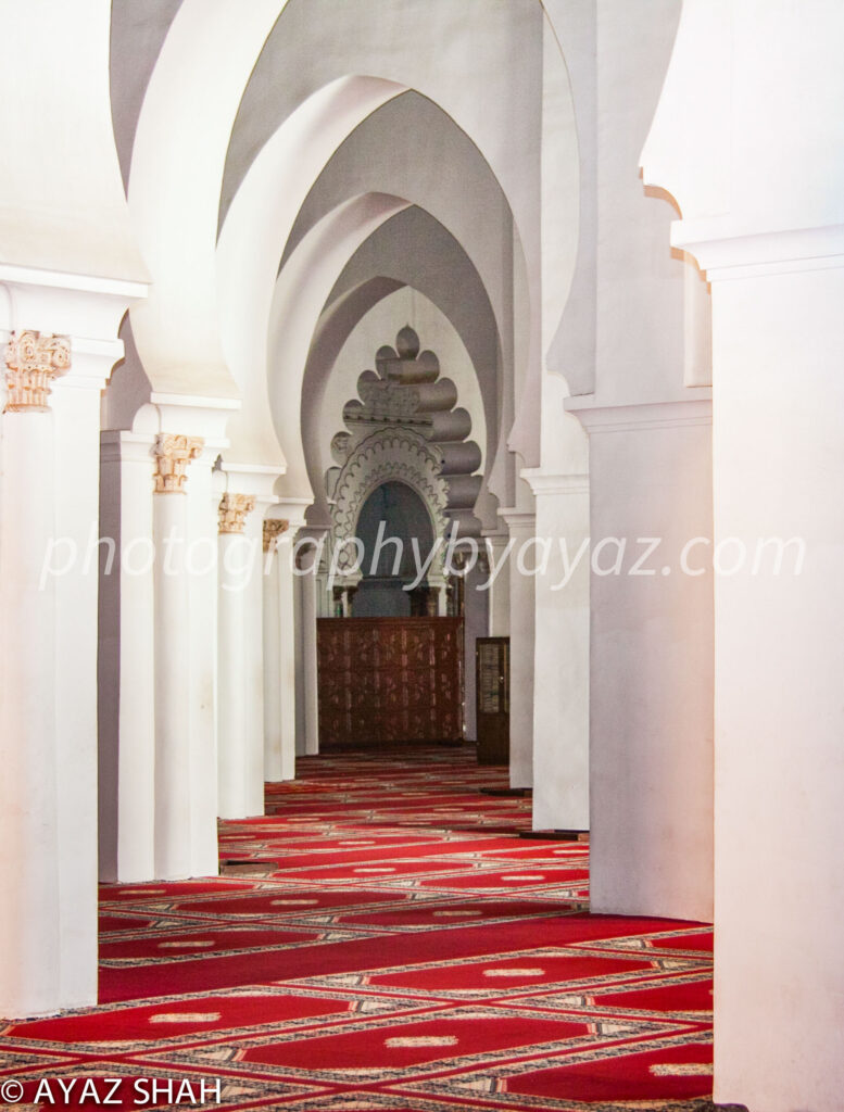 Islamic Mosque Interior Photography – Arches & Architecture Wall Art | Photography by Ayaz