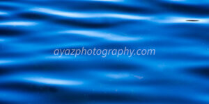 Abstract Water Ripples – Deep Blue Ocean Texture Photography Photography by Ayaz