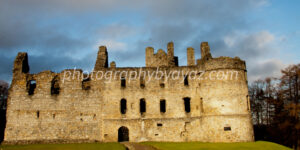 Medieval Castle Ruins Under Golden Light – Historic Architecture Photography | Photography by Ayaz