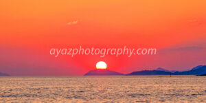 Crimson Horizon – Fine Art Sunset Photography Print