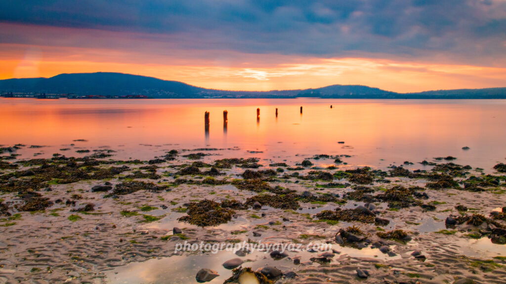 Tranquil Shoreline at Dusk – Fine Art Coastal Wall Photography