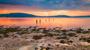 Tranquil Shoreline at Dusk – Fine Art Coastal Wall Photography