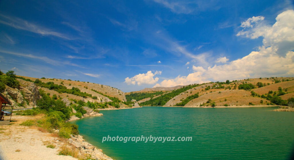 Whispers of the Hills – Fine Art Turquoise Lake Photography Print