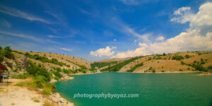 Whispers of the Hills – Fine Art Turquoise Lake Photography Print