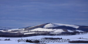 Snow-Covered Hills Winter Landscape Fine Art Photography Print