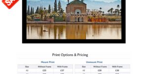 Historic Building Reflected in Water – Fine Art Photography Print