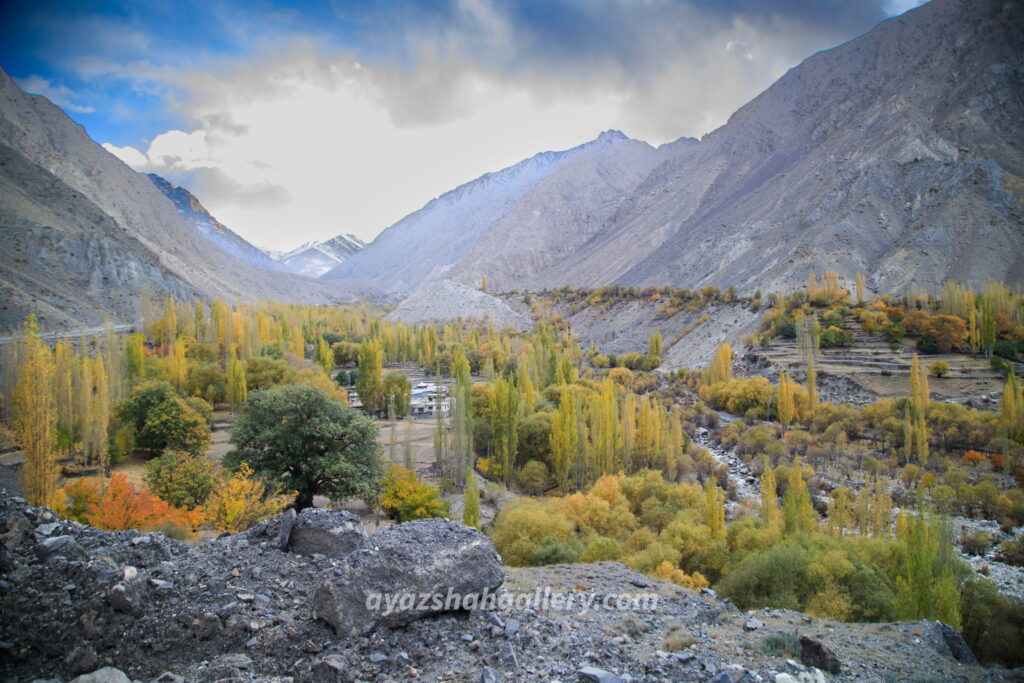 Golden Autumn Valley Fine Art Photography Print