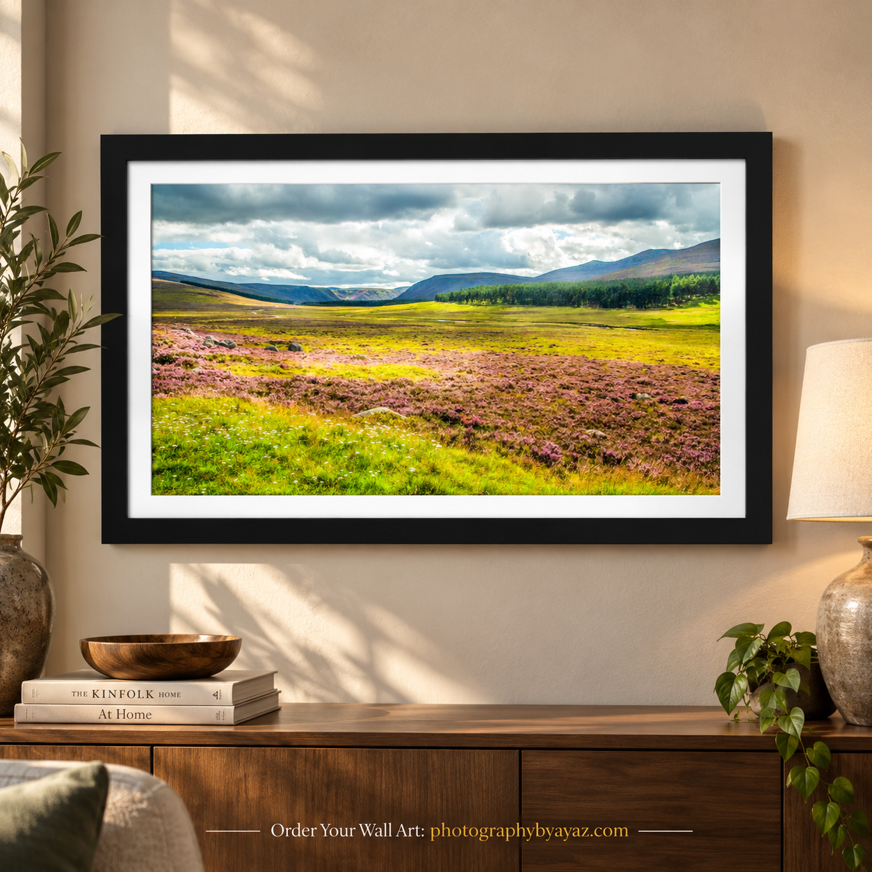 Highland Meadow Landscape Wall Art