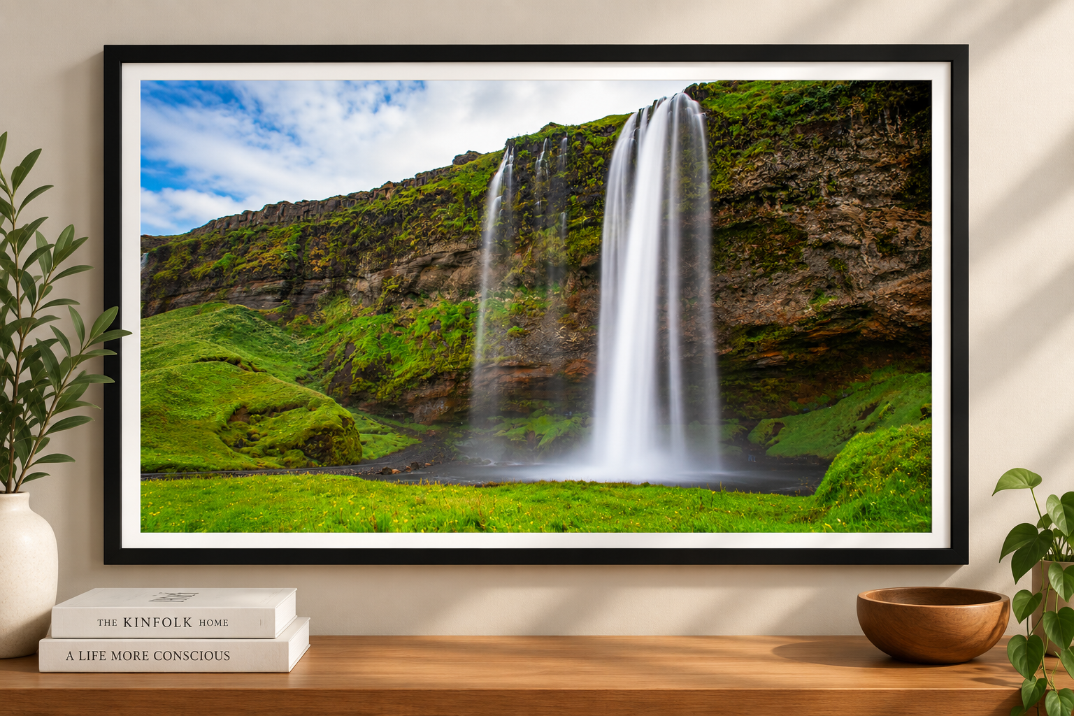 Icelandic Waterfall Wall Art