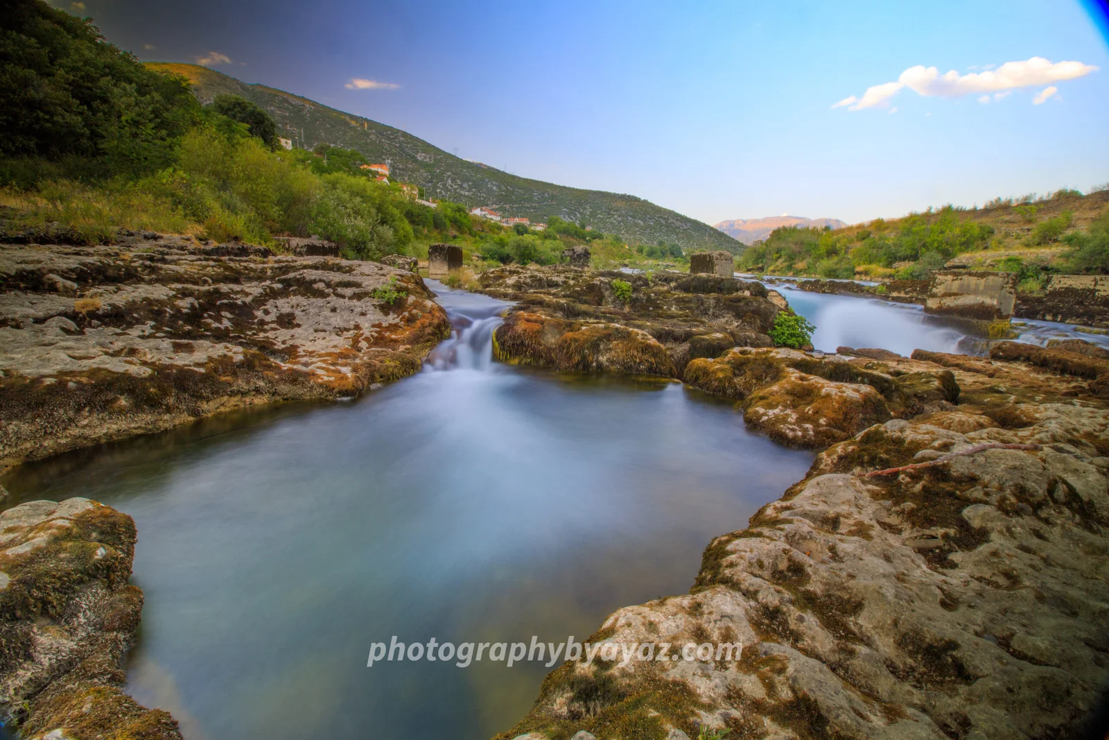 Mountain River Landscape Wall Art - Image 2
