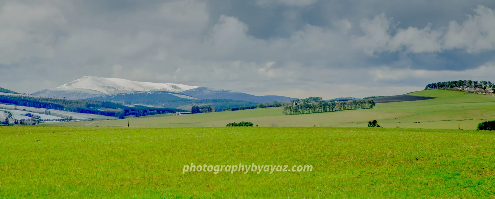 Snow-Capped Mountain Landscape Wall Art - Image 2