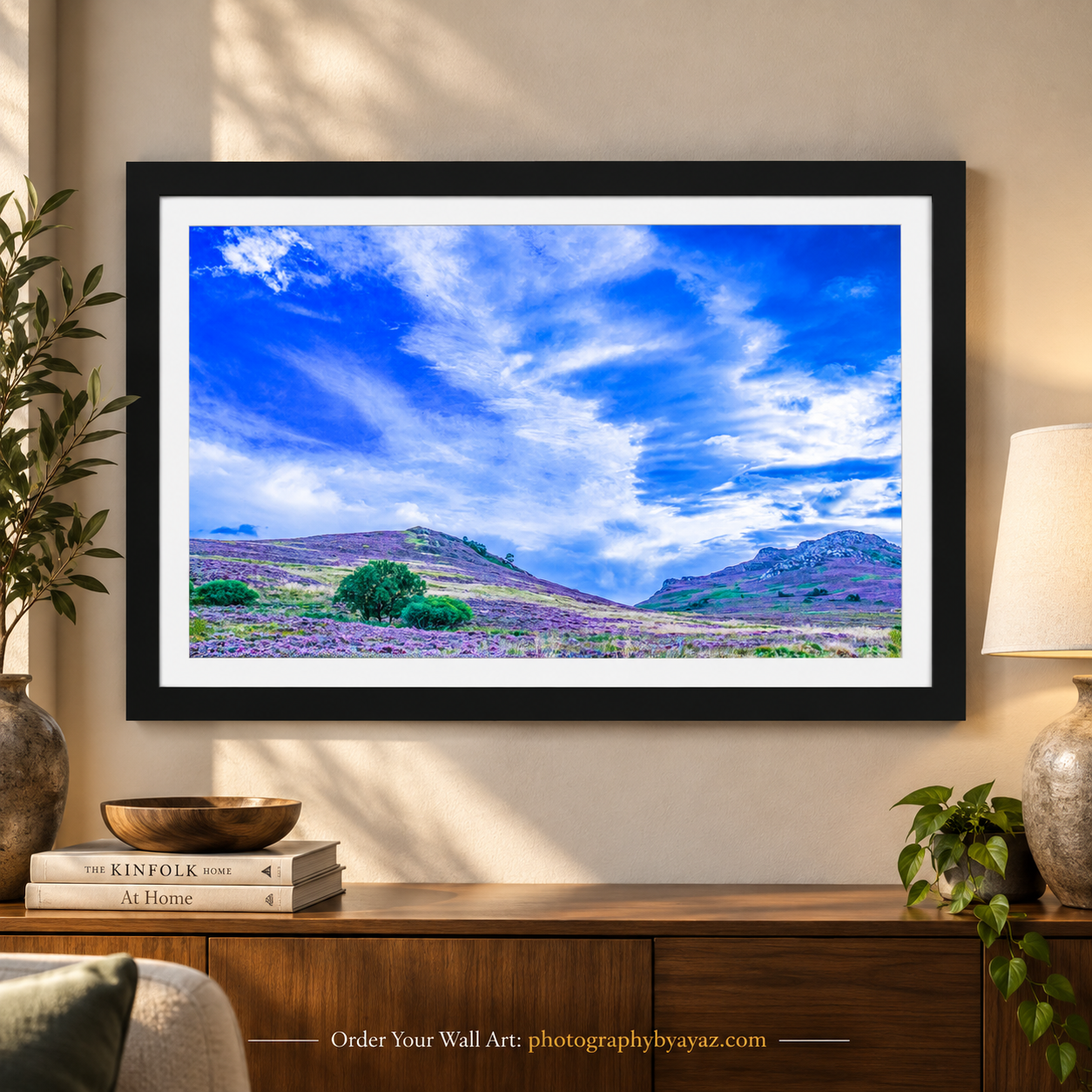 Violet Highland Horizon