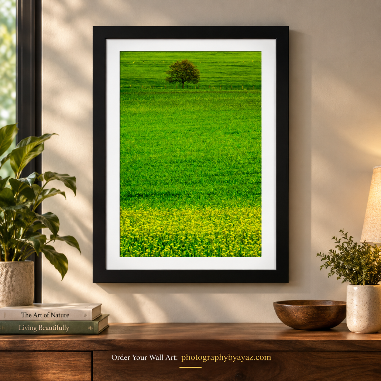 Lone Tree Meadow Wall Art
